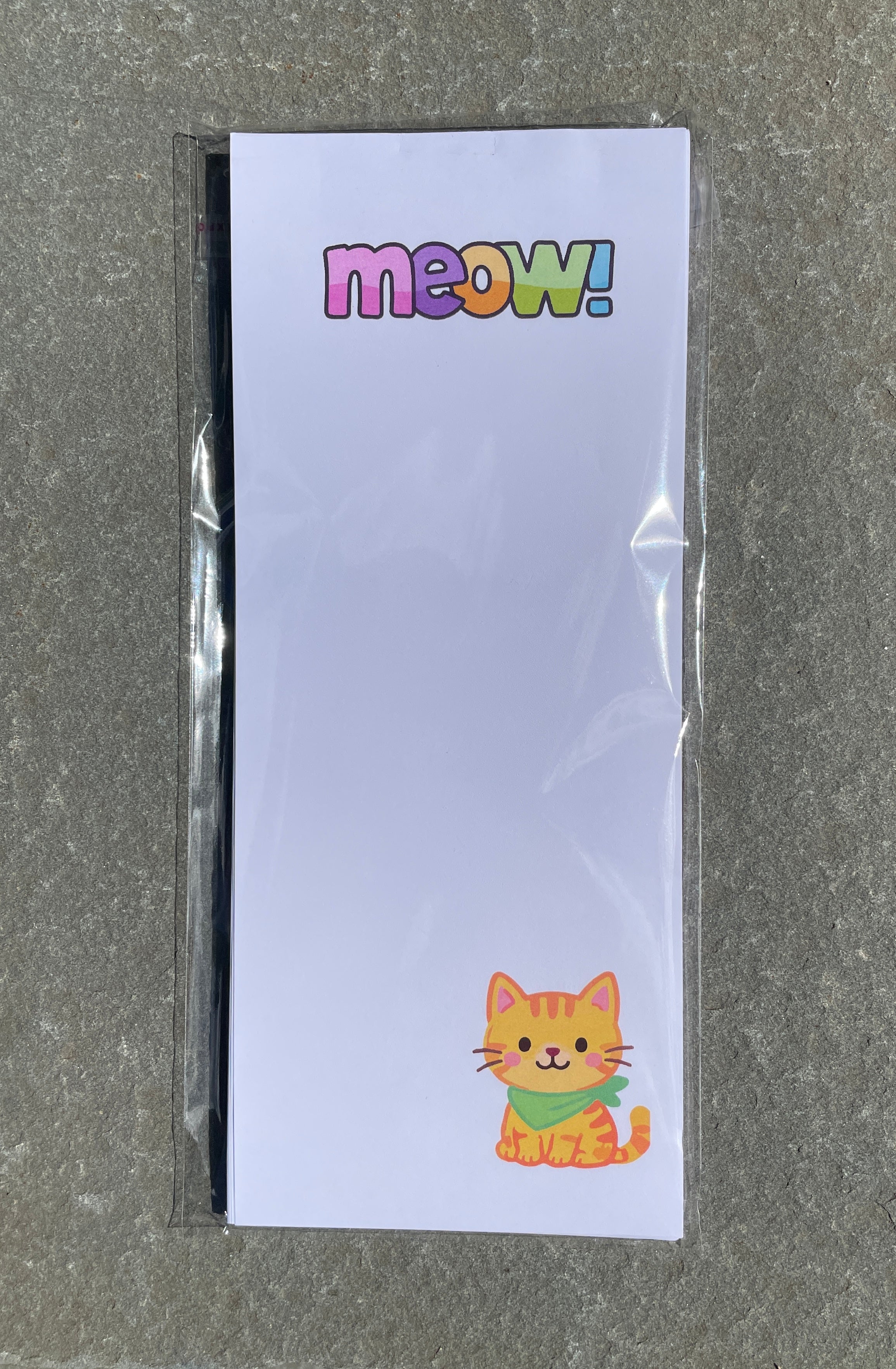 Cheerful MEOW Notepad