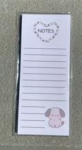 Cute Puppy Notepad