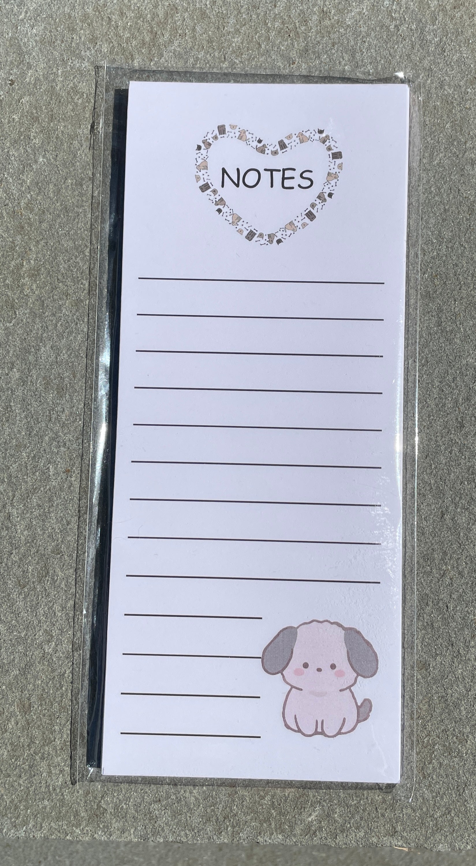 Cute Puppy Notepad