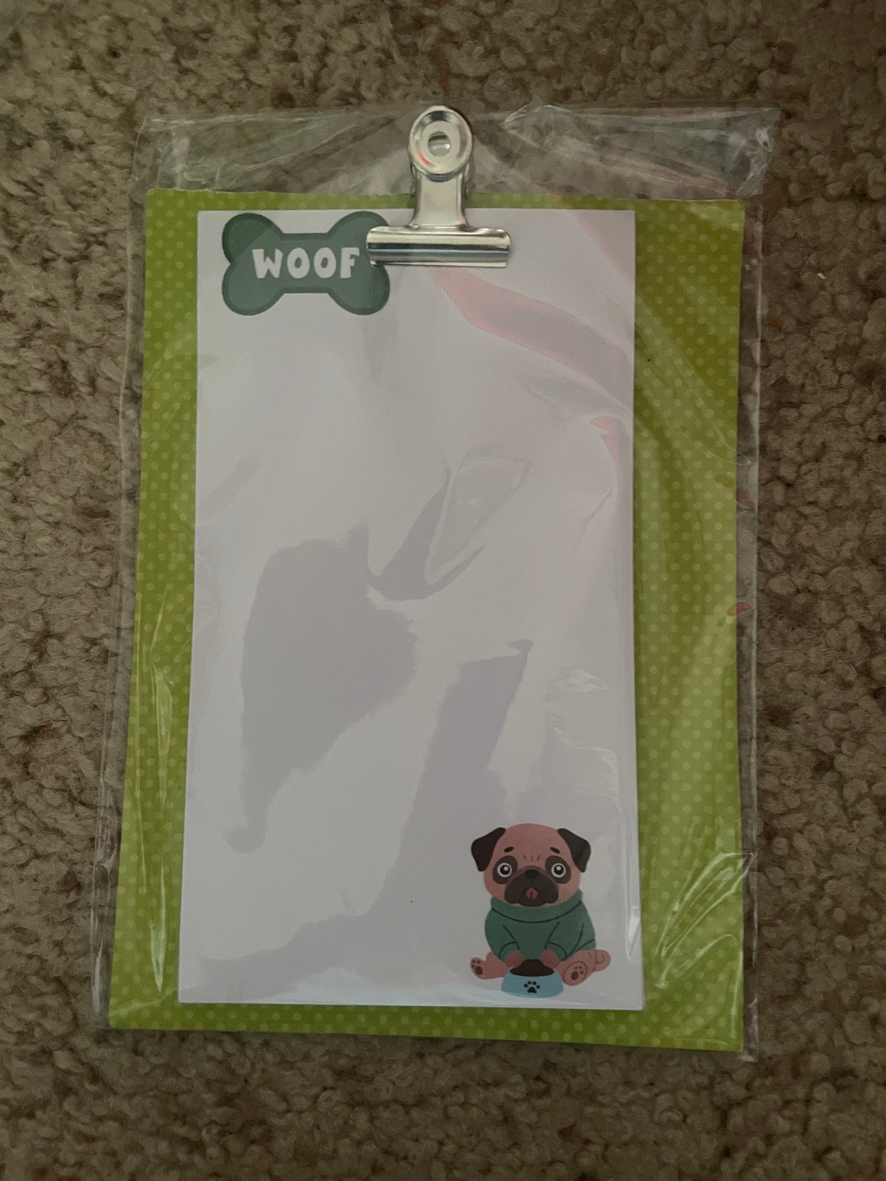Pug Clipboard