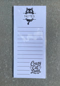 Crazy Cat Lady Notepad