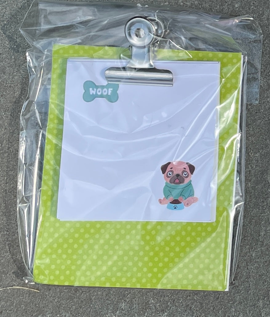 Pug Mini Clipboard