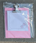 Pink Paws Mini Clipboard